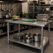 Inox centrale tafel
