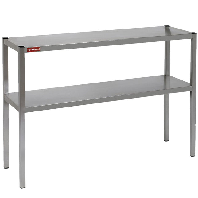 Etagere Uitgift "chefrek" 2 niveau's 1600*300*700h