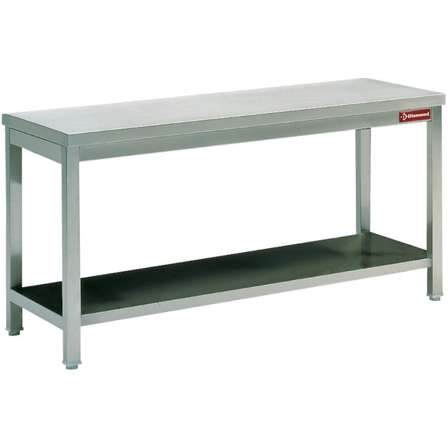 Werktafel met onderblad
