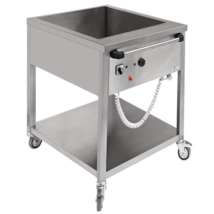 Mobiele bain-marie 2x GN1/1