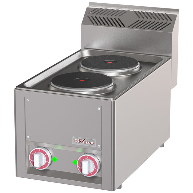 Elektrisch kookfornuis 2 platen, -Top-