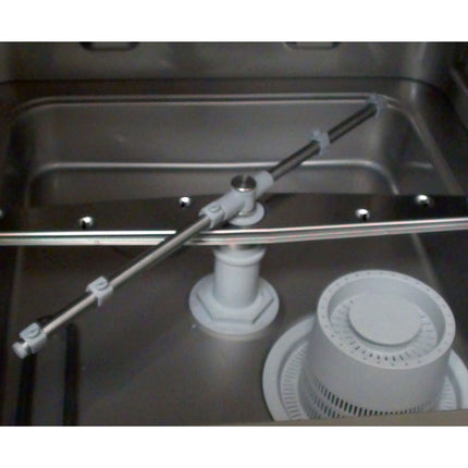 2de keus: Glazenwasser, mand 400x400 mm " Full-Hygiène ", met doorlopende ontharder
