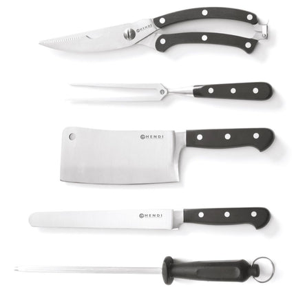 Wildschaar, HENDI, Kitchen Line, Zwart, (L)260mm