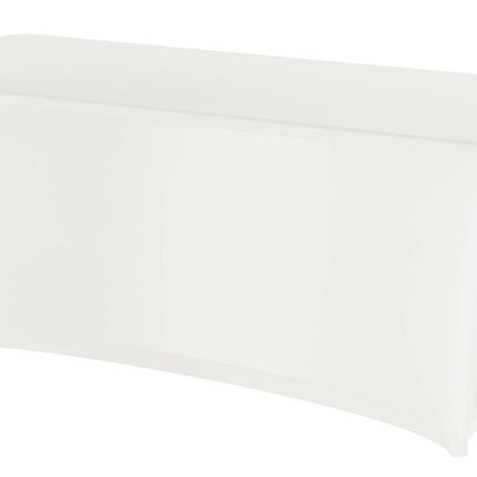 Tafelhoes rechthoekig, HENDI, 810910 + 810897, Wit, 1830x760x(H)730mm