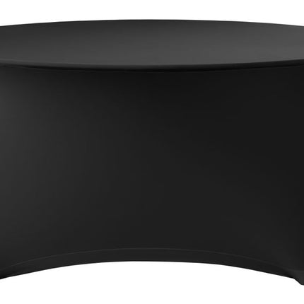 Tafelhoes rond, HENDI, 810941, Zwart, âŒ€1800x(H)760mm