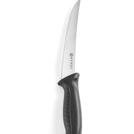 Fileermes, HENDI, Zwart, (L)260mm