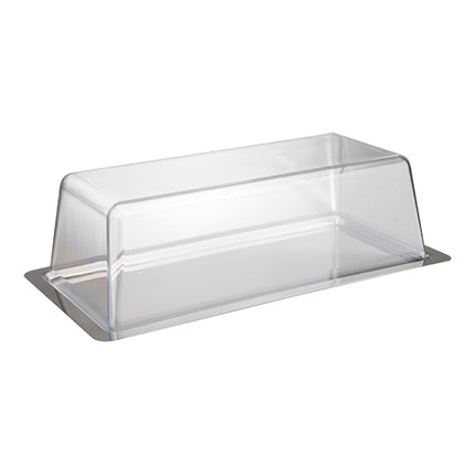 Serveerplateau met afdekkap 33x17cm