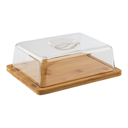 Serveerplateau met afdekkap 24x19cm