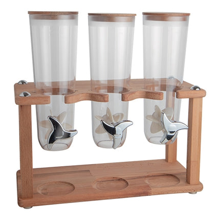 Muesli dispenser 3x1,5L
