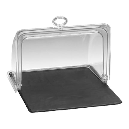 Serveerplateau met rolltop kap 26x32cm
