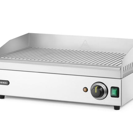 Bakplaat geribbeld, HENDI, Kitchen Line, 220-240V/2400W, 527x404x(H)233mm