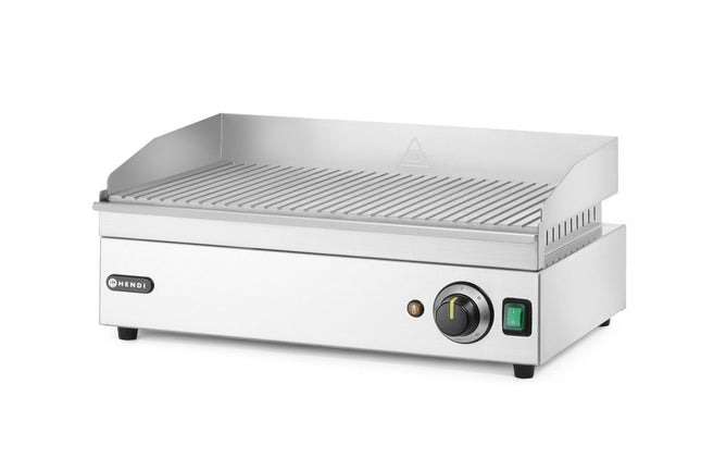 Bakplaat geribbeld, HENDI, Kitchen Line, 220-240V/2400W, 527x404x(H)233mm