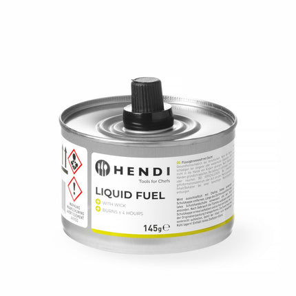 Vloeibare brandstof met lont, HENDI, brandduur ± 4 uur, 6 st