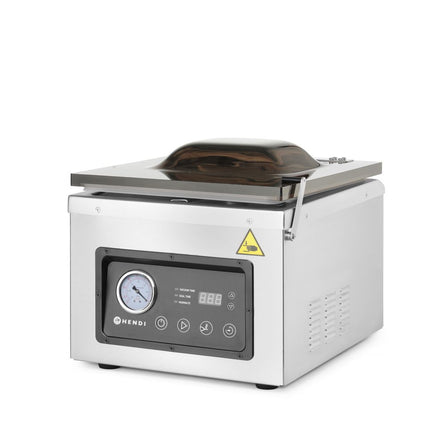 Vacuumkamer verpakkingsmachine, HENDI, Profi Line, sealstrip 300 mm, 230V/950W, 367x425x(H)364mm