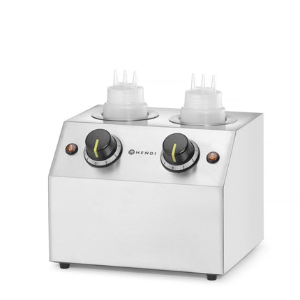 Sauswarmer dubbel, HENDI, 1,3L, 220-240V/400W, 270x223x(H)282mm