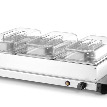 Voedselwarmer, HENDI, 220-240V/400W, 657x381x(H)161mm