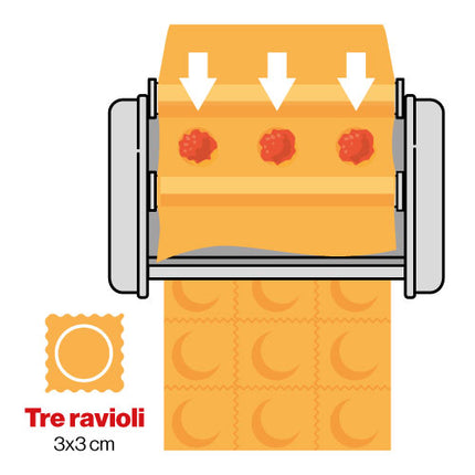 Snijwals Ravioli