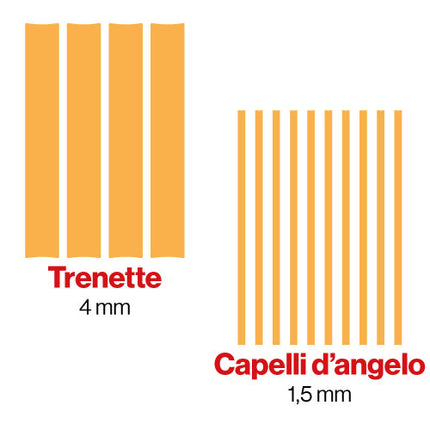 Snijwals Capelli d'Angelo & Trenette