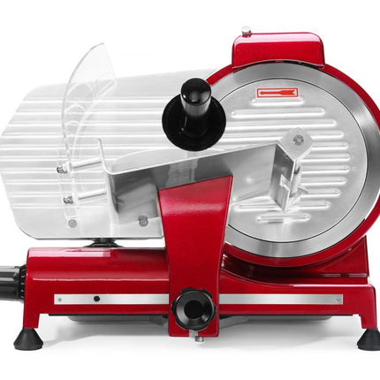 Snijmachine Profi Line 250 rode uitvoering, HENDI, Profi Line, 220-240V/320W, 514x484x(H)373mm