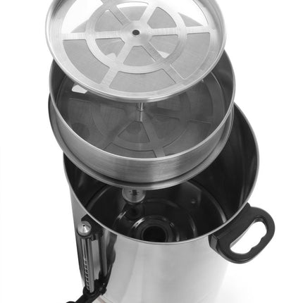 Percolator dubbelwandig, HENDI, 6L, 230V/1500W, 316x350x(H)480mm