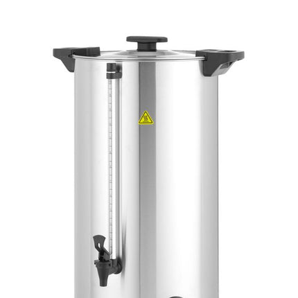 Warme dranken ketel enkelwandig, HENDI, â‰ˆ 200 kopjes in 65 min., 30L, 220-240V/2500W, 415x382x(H)620mm