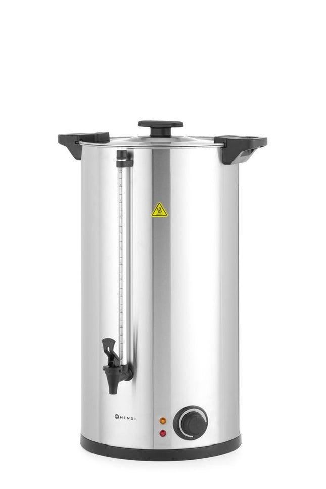 Warme dranken ketel enkelwandig, HENDI, â‰ˆ 200 kopjes in 65 min., 30L, 220-240V/2500W, 415x382x(H)620mm