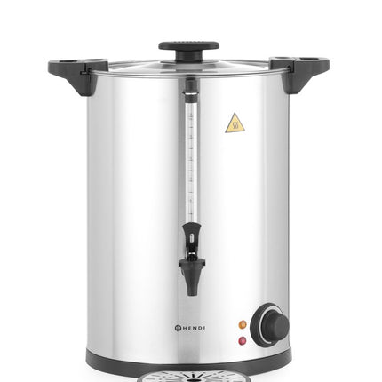 Warme dranken ketel dubbelwandig, HENDI, â‰ˆ 120 kopjes in 37 min., 17L, 220-240V/2500W, 415x382x(H)480mm