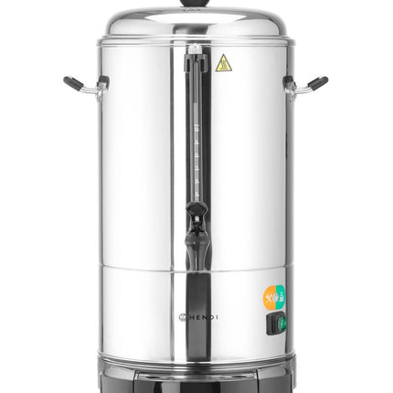Percolator dubbelwandig, HENDI, 10L, 230V/1500W, 370x390x(H)525mm