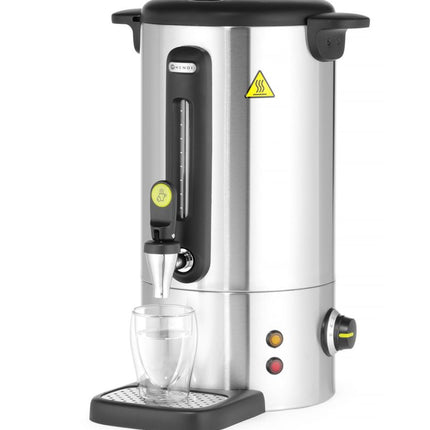 Warmedranken ketel UNIQ, HENDI, designed by Robert Bronwasser, 9L, Zilver, 220-240V/950W, 307x330x(H)450mm