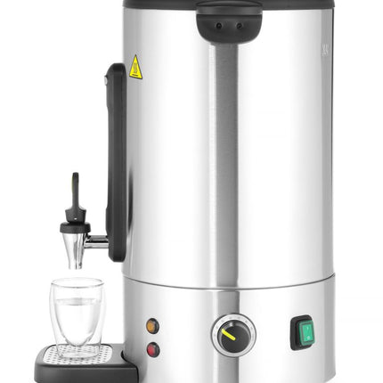 Warmedranken ketel UNIQ, HENDI, designed by Robert Bronwasser, 16L, Zilver, 220-240V/1650W, 357x380x(H)502mm