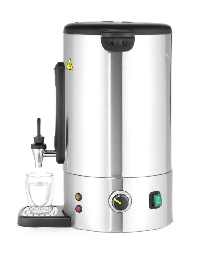 Warmedranken ketel UNIQ, HENDI, designed by Robert Bronwasser, 16L, Zilver, 220-240V/1650W, 357x380x(H)502mm