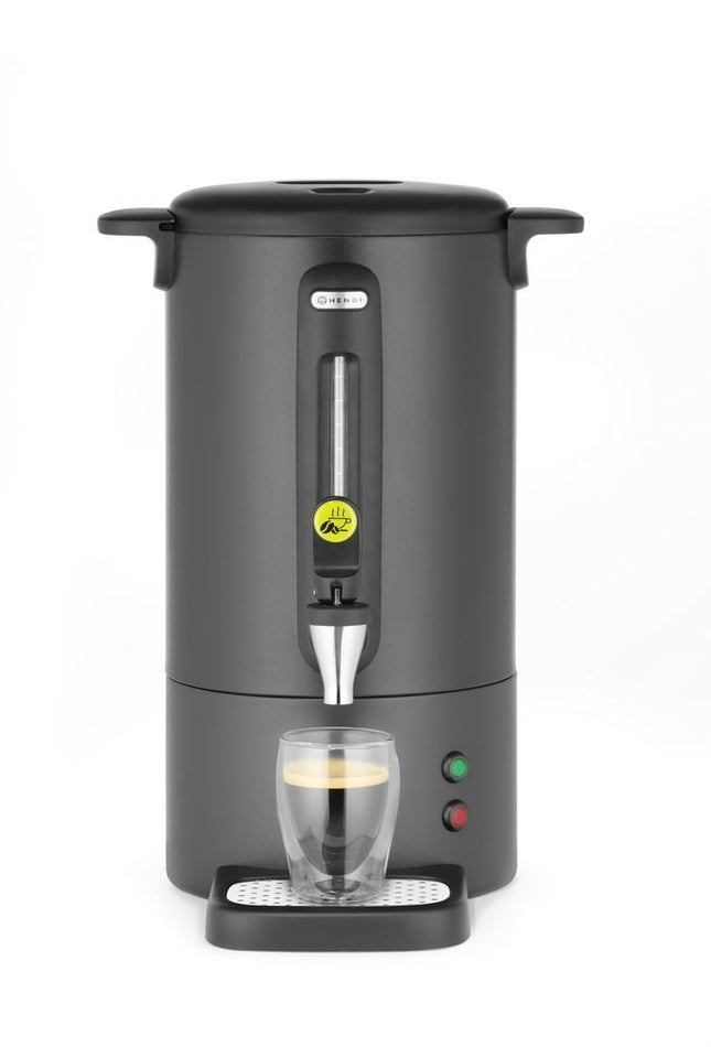 Percolator UNIQ, HENDI, designed by Robert Bronwasser, 7L, Zwart, 220-240V/1050W, 307x330x(H)450mm