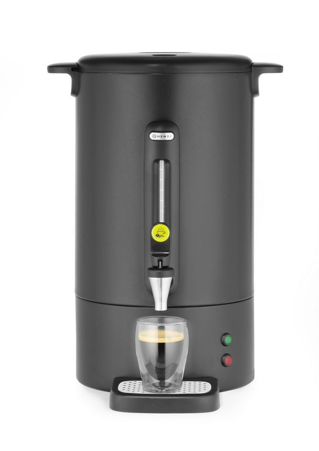 Percolator UNIQ, HENDI, designed by Robert Bronwasser, 14L, Zwart, 220-240V/1750W, 357x380x(H)502mm