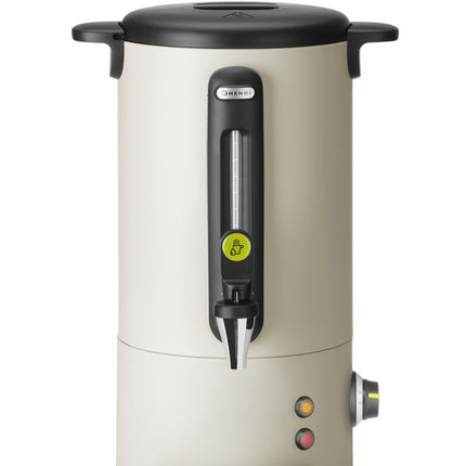 Warmedranken ketel UNIQ, HENDI, designed by Robert Bronwasser, 9L, Gebroken wit, 220-240V/950W, 307x330x(H)450mm