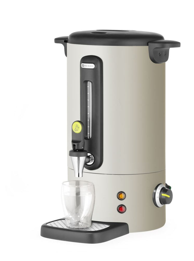 Warmedranken ketel UNIQ, HENDI, designed by Robert Bronwasser, 9L, Gebroken wit, 220-240V/950W, 307x330x(H)450mm