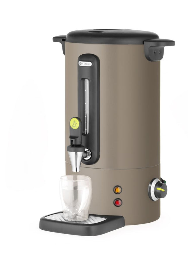 Warmedranken ketel UNIQ, HENDI, designed by Robert Bronwasser, 9L, Taupe, 220-240V/950W, 307x330x(H)450mm
