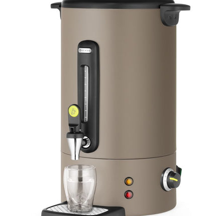Warmedranken ketel UNIQ, HENDI, designed by Robert Bronwasser, 16L, Taupe, 220-240V/1650W, 357x380x(H)502mm