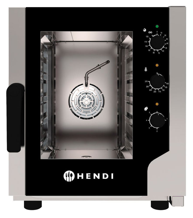 Heteluchtstoomoven ‘snack’ 5x GN 2/3, HENDI, 230V/3200W, 550x754x(H)662mm