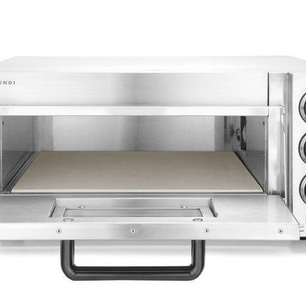 Pizza oven compact, HENDI, Zilver, 230V/2000W, 580x560x(H)275mm