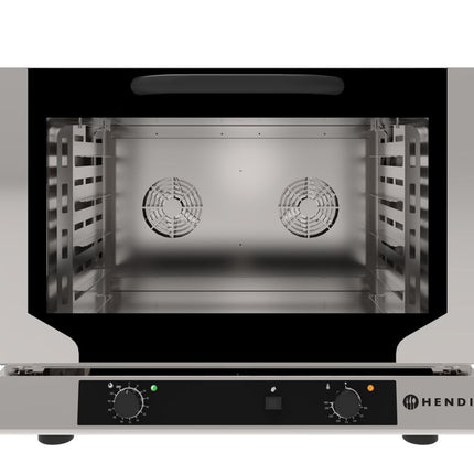 Bakkerij heteluchtoven met vochtinjectie 4x 600x400, HENDI, 220-240V/6400W, 783x755x(H)634mm