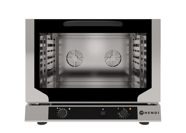 Bakkerij heteluchtoven met vochtinjectie 4x 600x400, HENDI, 220-240V/6400W, 783x755x(H)634mm