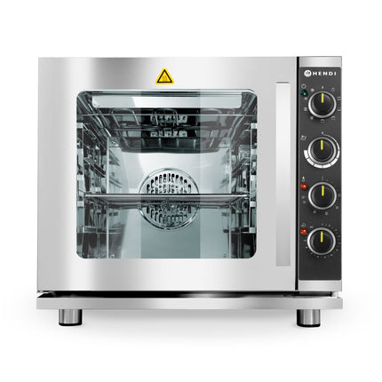 Convectiestoomoven met grill 4x GN 2/3, HENDI, Lichtgrijs, 230V/3000W, 625x585x(H)590mm