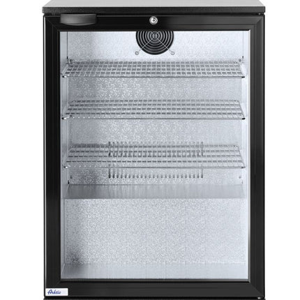 Backbar koelkast enkele deur, Arktic, 105L, Zwart, 220-240V/120W, 600x530x(H)865mm