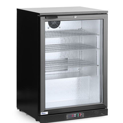 Backbar koelkast enkele deur, Arktic, 105L, Zwart, 220-240V/120W, 600x530x(H)865mm