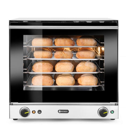 Heteluchtoven met vochtinjectie H90S, HENDI, 62L, 220-240V/2670W, 595x595x(H)570mm