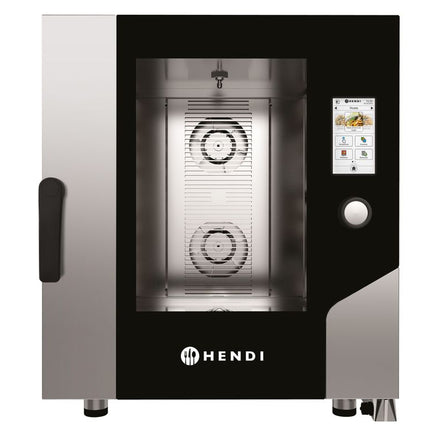 Convectiestoomoven Touch 7 x GN 1/1, elektrisch, met directe stoom en een aanraakscherm, HENDI, 730x784x(H)850mm