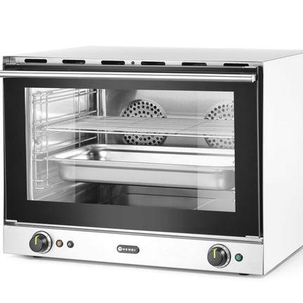 Heteluchtoven met vochtinjectie H100S, HENDI, GN 1/1, 230V/3500W, 699x608x(H)550mm