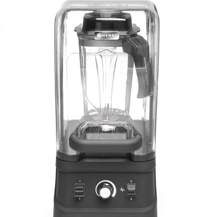 Bar Blender met geluiddempende kap en BPA-vrije kan, HENDI, 230V/1680W, 250x300x(H)540mm