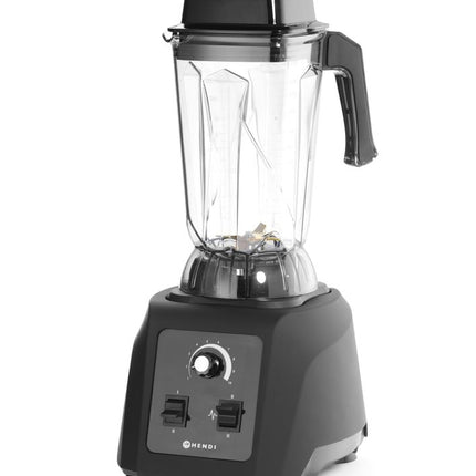 Bar blender, HENDI, 2,5L, Zwart, 220-240V/1680W, 320x250x(H)532mm