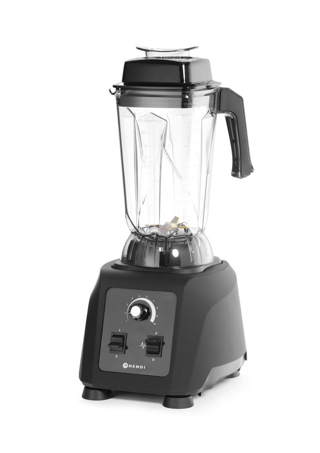 Bar blender, HENDI, 2,5L, Zwart, 220-240V/1680W, 320x250x(H)532mm